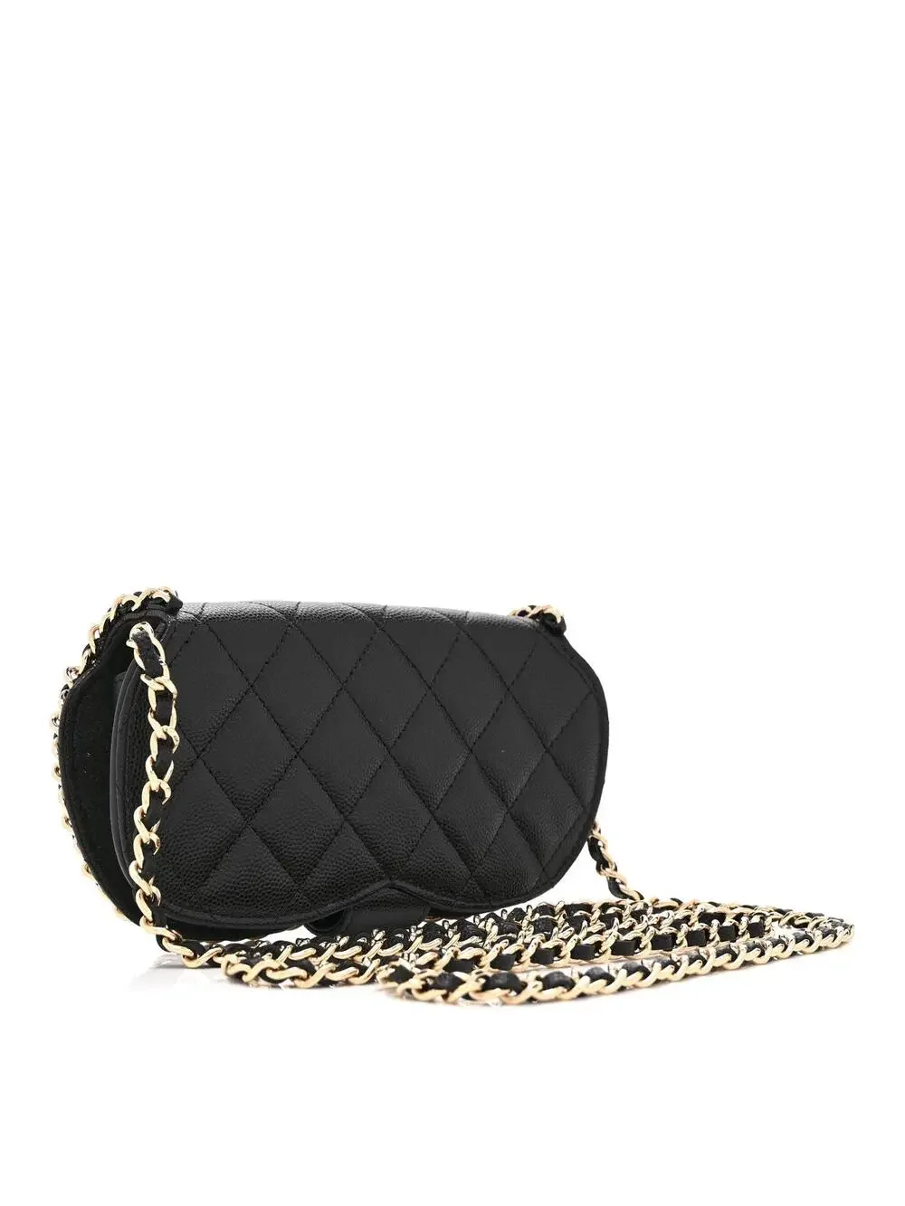 Chanel Caviar Quilted Chain Glasses #321492C18B